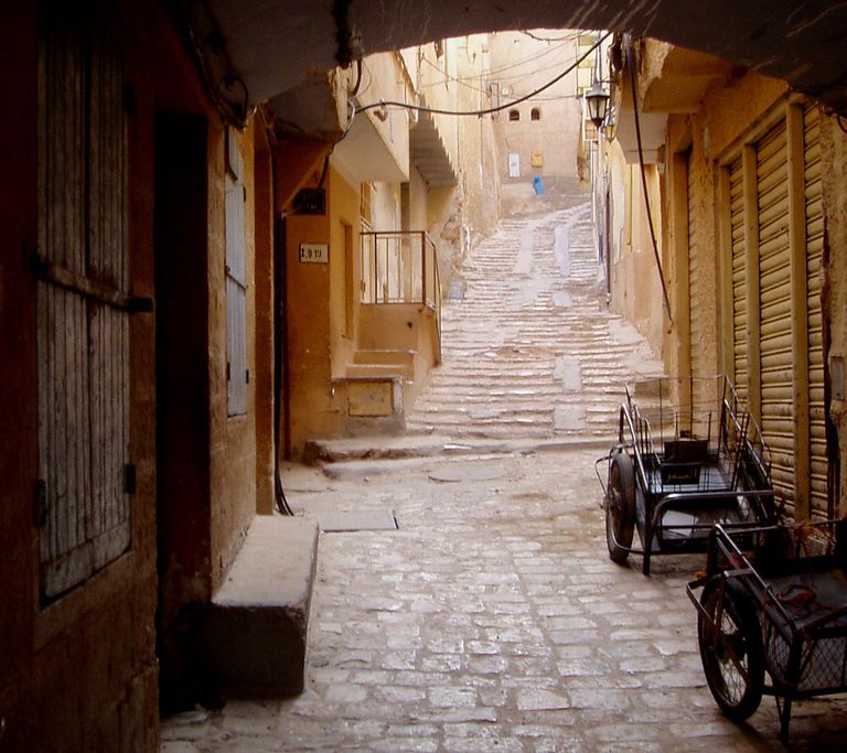 مصلى المستجاب بمدينة غرداية الجزائرية - أرشيفية