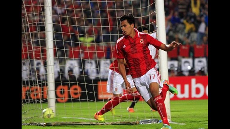 عمرو جمال مهاجم الأهلي المعار لطلائع الجيش فرجاني ساسي لاعب الزمالك