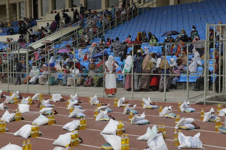 مساعدات غذائية إماراتية لإثيوبيا