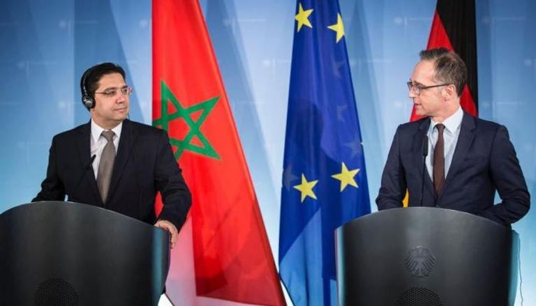 وزيرا خارجية المغرب وألمانيا خلال لقاء سابق