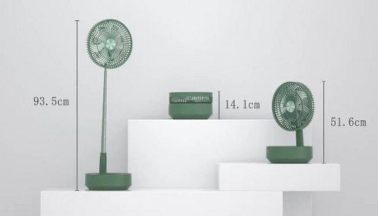 مروحة شاومي الجديدة القابلة للطي