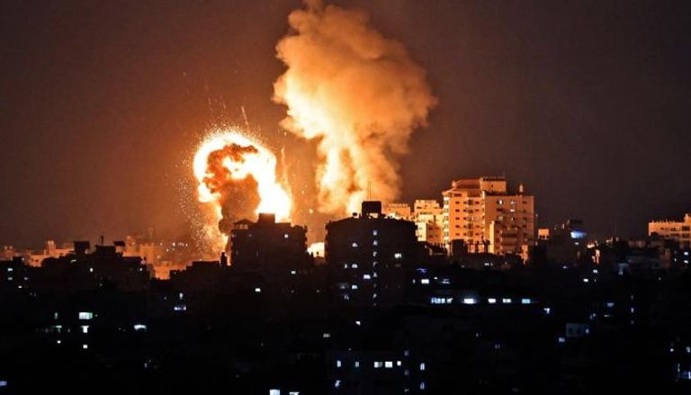غارة إسرائيلية على غزة