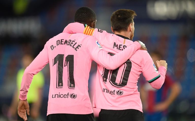 ليفانتي ضد برشلونة في الدوري الإسباني