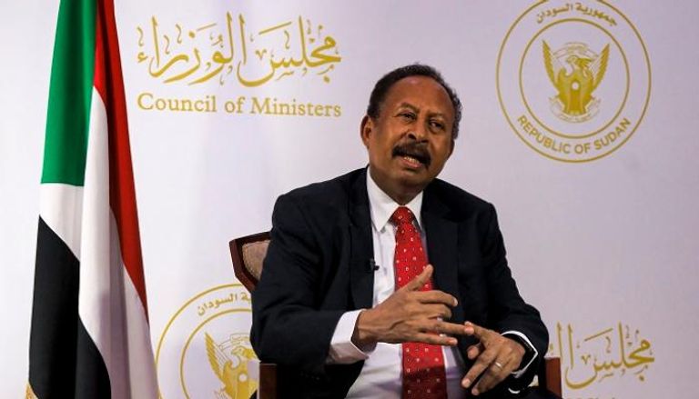 عبد الله حمدوك، رئيس الوزراء السوداني - أ ف ب