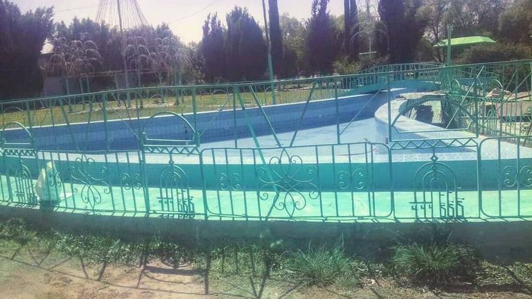 حديقة خاوية بمنطقة تخضع لسيطرة المليشيا
