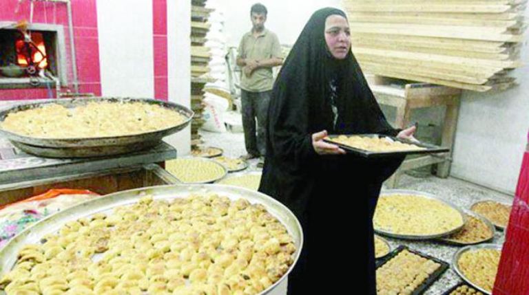 أطفال في بغداد يحتفلون بالعيد