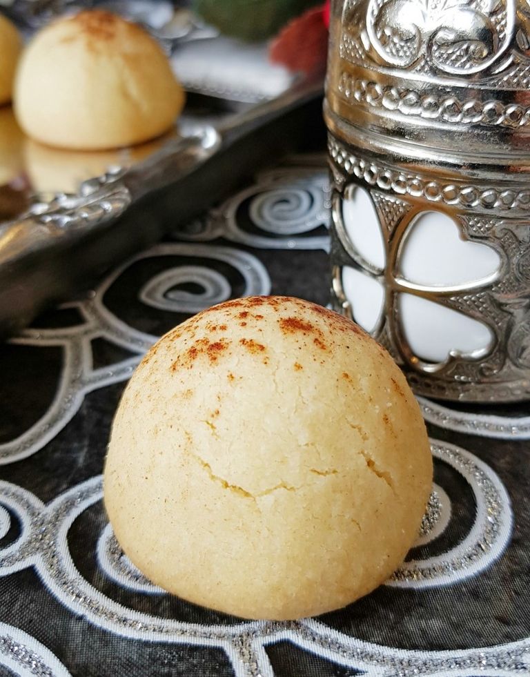 حلوى الغريبية الجزائرية لعيد الفطر