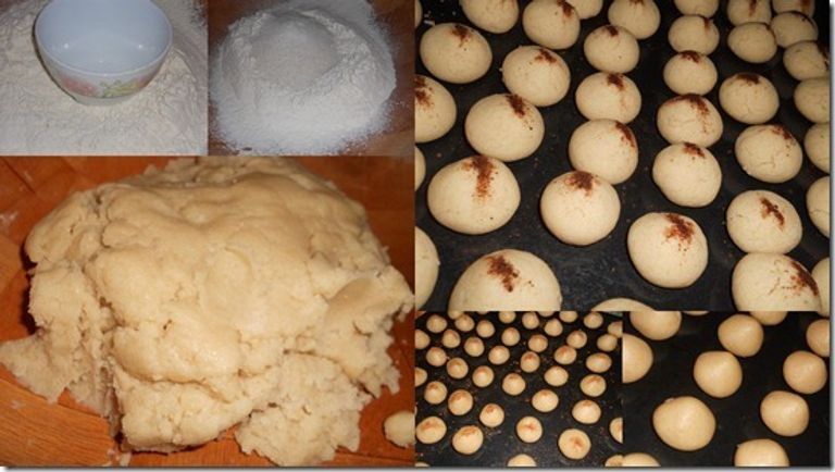 حلوى الغريبية الجزائرية لعيد الفطر