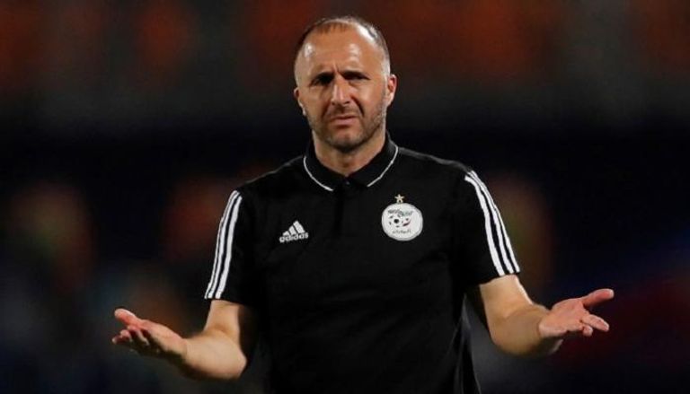 جمال بلماضي مدرب منتخب الجزائر