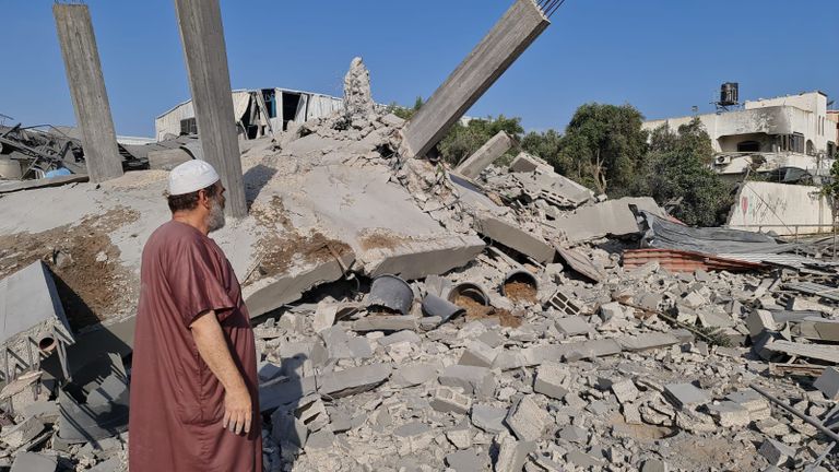 غارة إسرائيلية على غزة