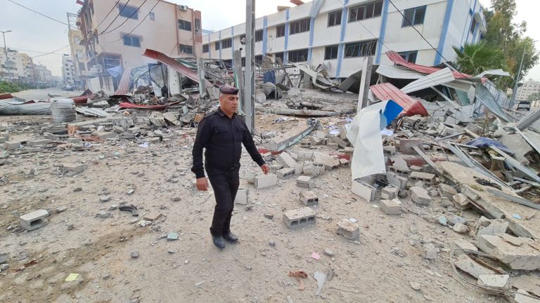 غارة إسرائيلية على غزة