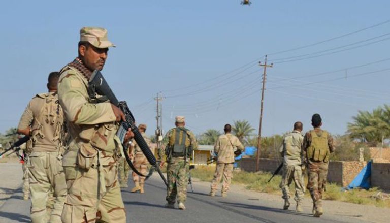 قوة عسكرية في حملة لملاحقة داعش شمال العراق