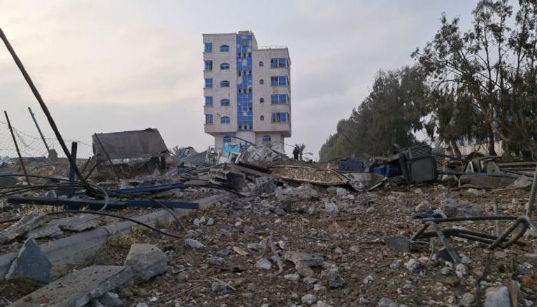 دمار جراء القصف الإسرائيلي على غزة