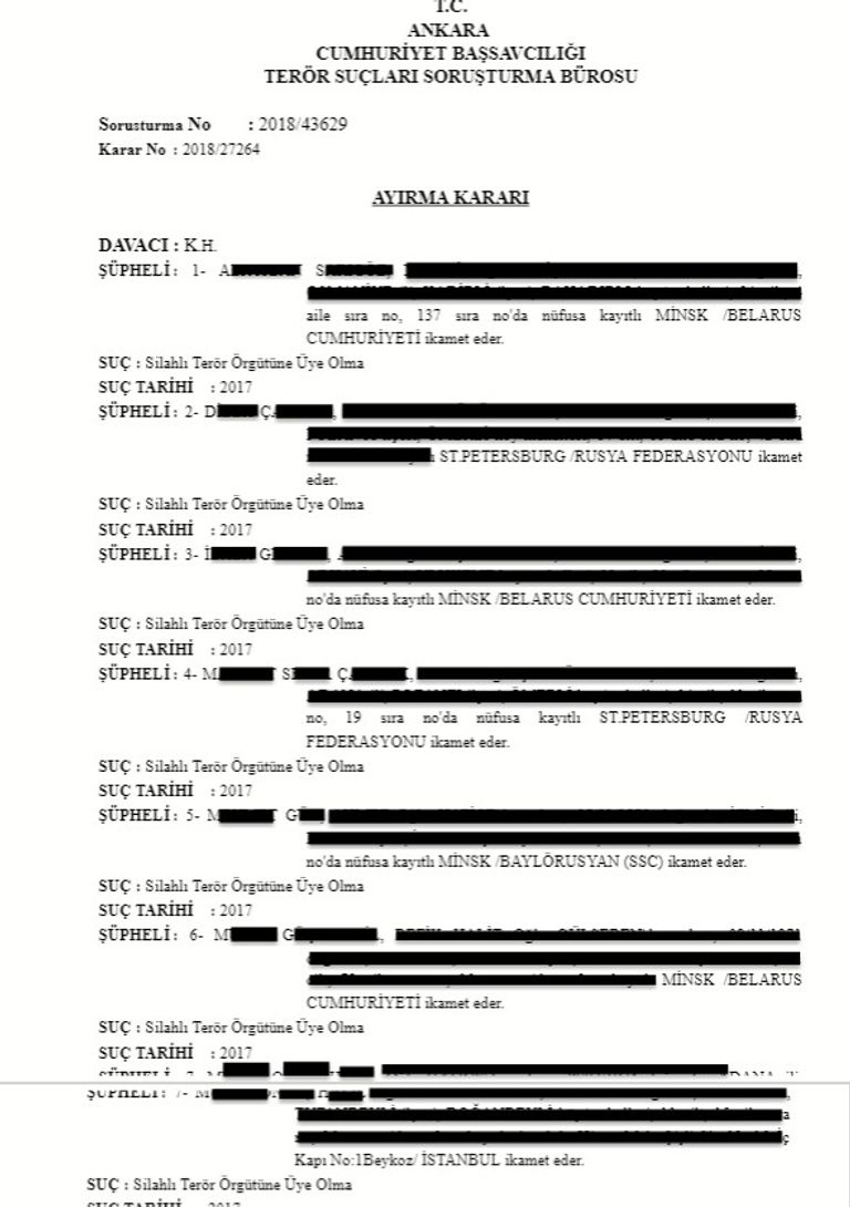 معارضون أتراك تم اختطافهم في الخارج وإعادتهم إلى تركيا