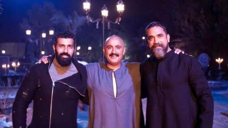 محمد سامي وزوجنه مي عمر