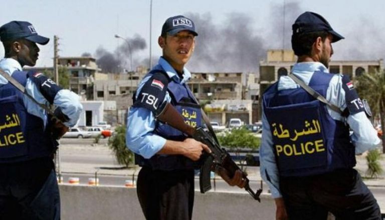 عناصر من الشرطة العراقية 