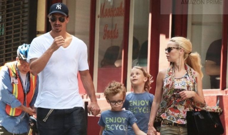 زلاتان إبراهيموفيتش نجم ميلان وزوجته زلاتان إبراهيموفيتش نجم ميلان وزوجته