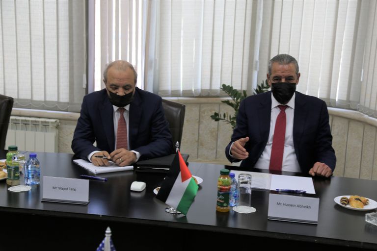 جانب من اللقاء اليوم