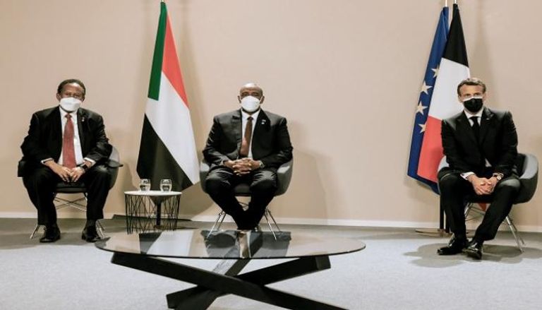 جانب من مؤتمر باريس لدعم السودان