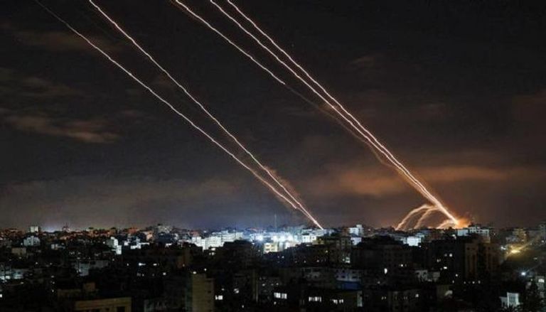صواريخ من قطاع غزة باتجاه إسرائيل