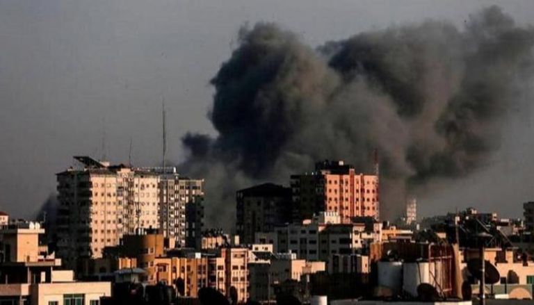 آثار القصف الإسرائيلي على قطاع غزة - أرشيفية