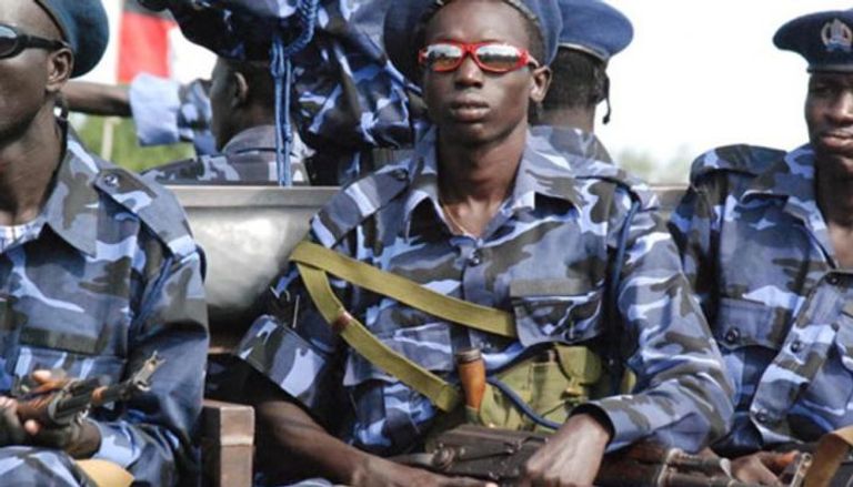 عناصر من شرطة جنوب السودان - أرشيفية