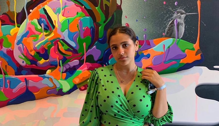 جنا عمرو دياب جنا عمرو دياب مع والدها