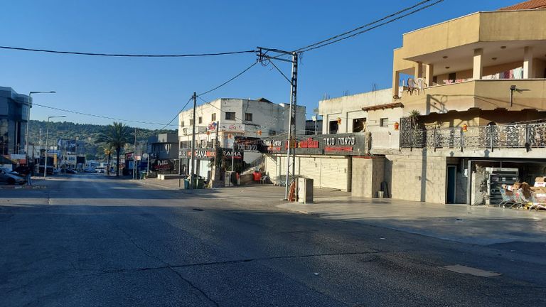 جانب من إضراب الكرامة بالداخل الفلسطيني