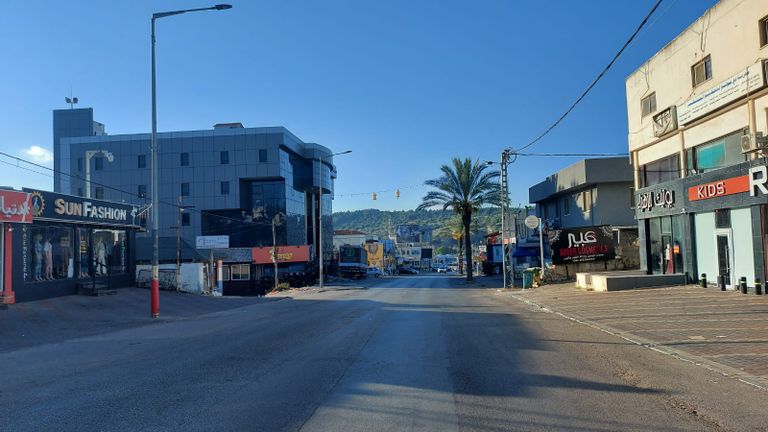 جانب من إضراب الكرامة بالداخل الفلسطيني