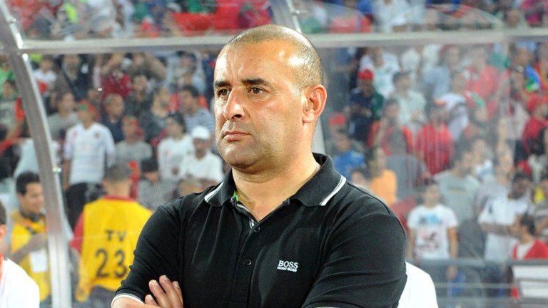 عبد الحق بن شيخة جمال السلامي المدرب الرجاء المغربي السابق