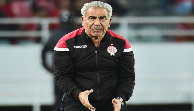 فوزي البنزرتي جمال السلامي المدرب الرجاء المغربي السابق