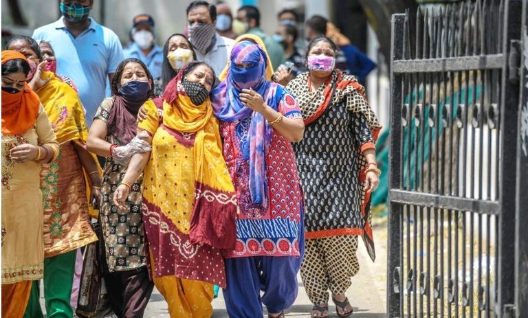 وفيات قياسية في الهند