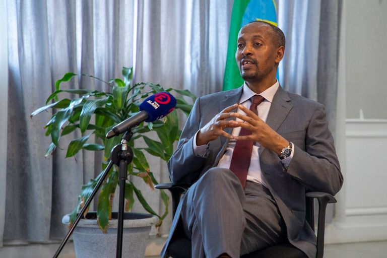 ملاكو ألابل وزير التجارة والصناعة الإثيوبي