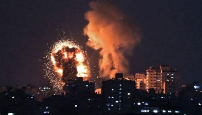 غارة إسرائيلية ليلية على غزة