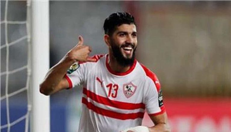 فرجاني ساسي لاعب وسط الزمالك المصري