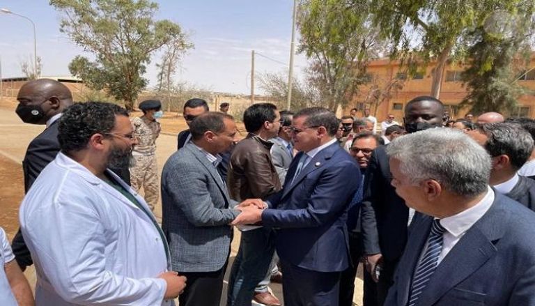 زيارة الحكومة الليبية لمدينة بني وليد 