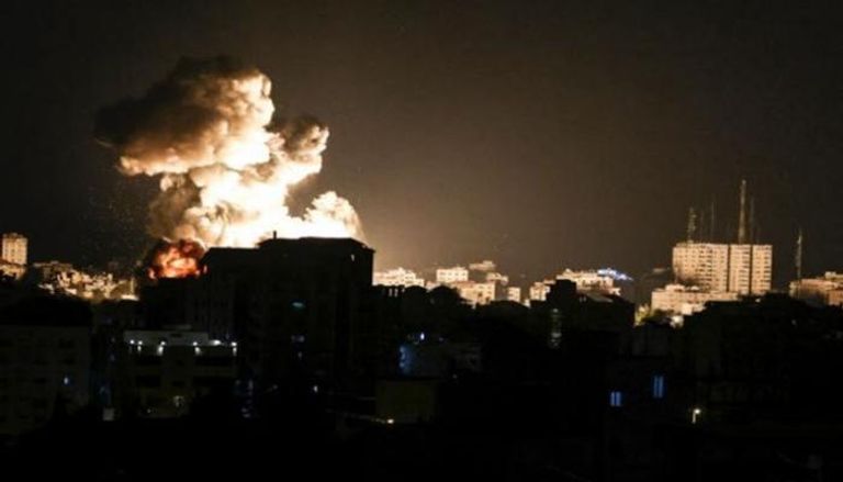 غارة إسرائيلية ليلية على غزة