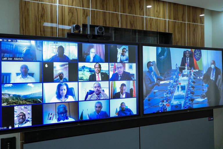 وزير الخارجية الإثيوبي دمقي مكونن 