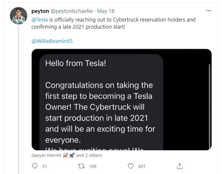 رسالة تسلا لعملائها تسلا