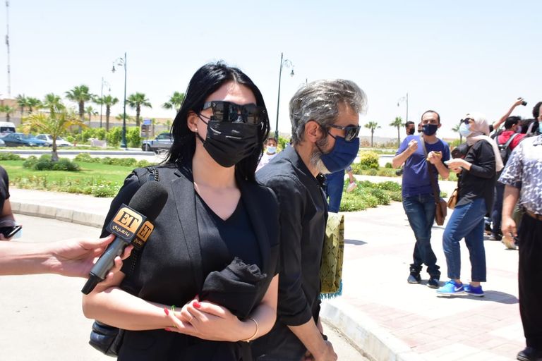 نقل جثمان الفنان سمير غانم