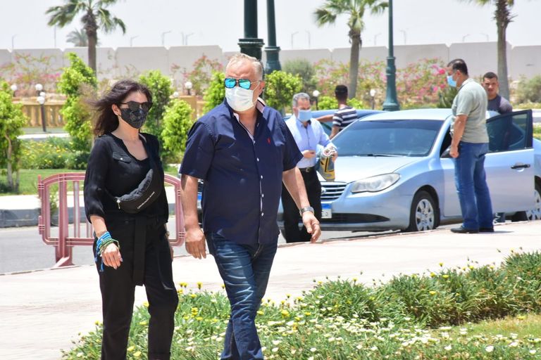 نقل جثمان الفنان سمير غانم