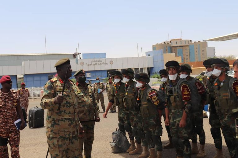 وصول قوات مصرية للمشاركة في تدريب حماة النيل بالسودان