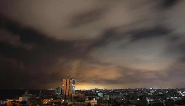 سماء غزة هادئة بعد دخول الهدنة حيز التنفيذ
