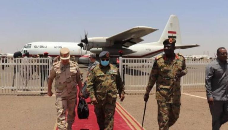 وصول قوات مصرية للمشاركة في تدريب حماة النيل بالسودان