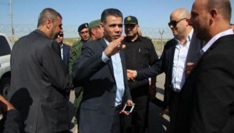 وفد مصري في زيارة سابقة لقطاع غزة