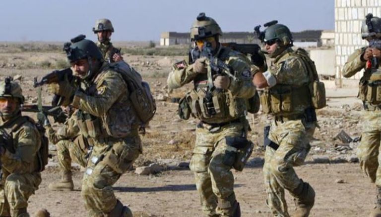 قوة أمنية تطارد داعش في العراق