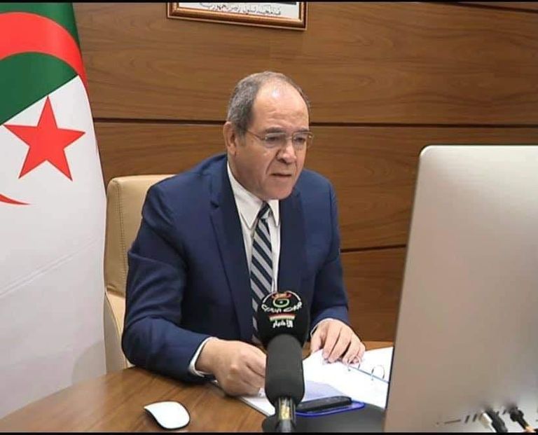 وزير الخارجية الجزائري في اجتماع مجلس السلم والأمن الأفريقي مناورات عسكرية للجيش الجزائري على حدود ليبيا - (أرشيفية)