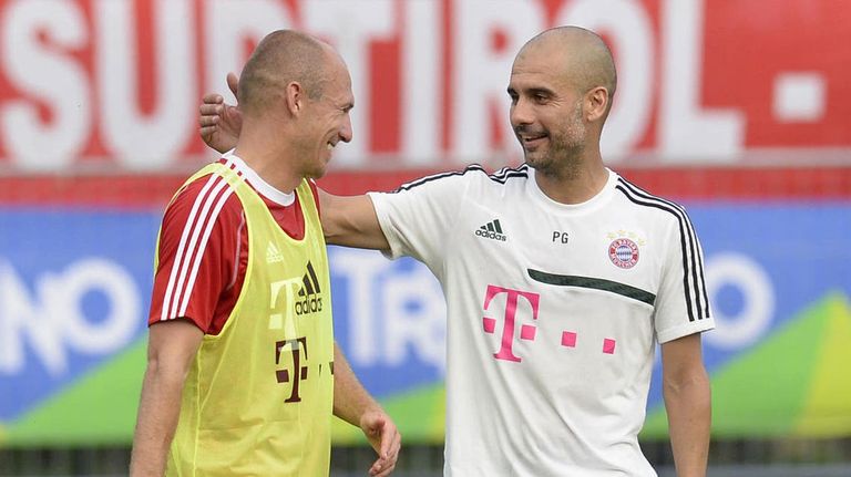 هاري كين وبيب جوارديولا