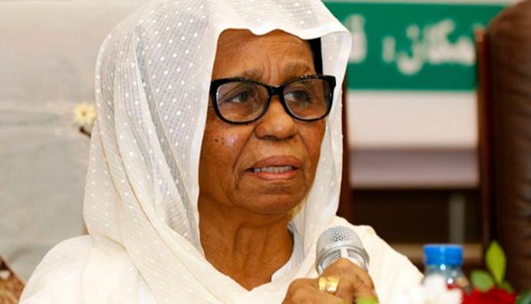 عائشة موسى السعيد عضو السيادي السوداني المستقيلة