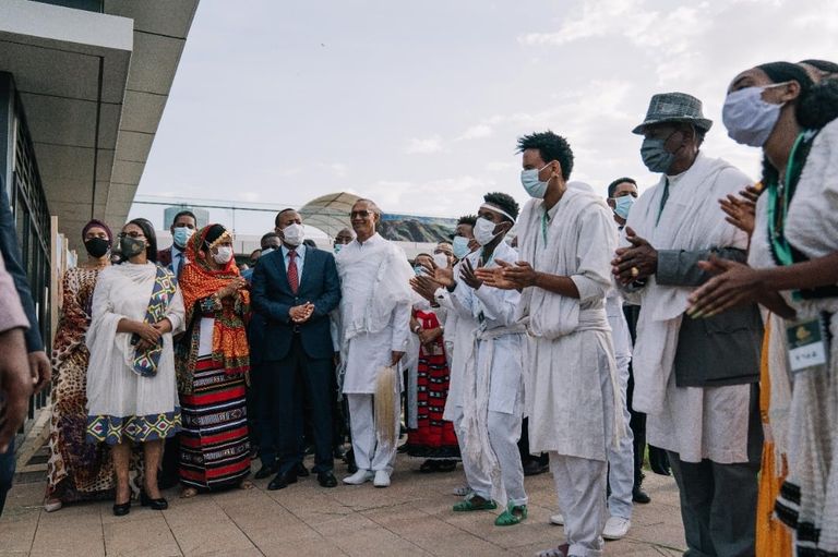 من فعاليات أسبوع السياحة في إثيوبيا